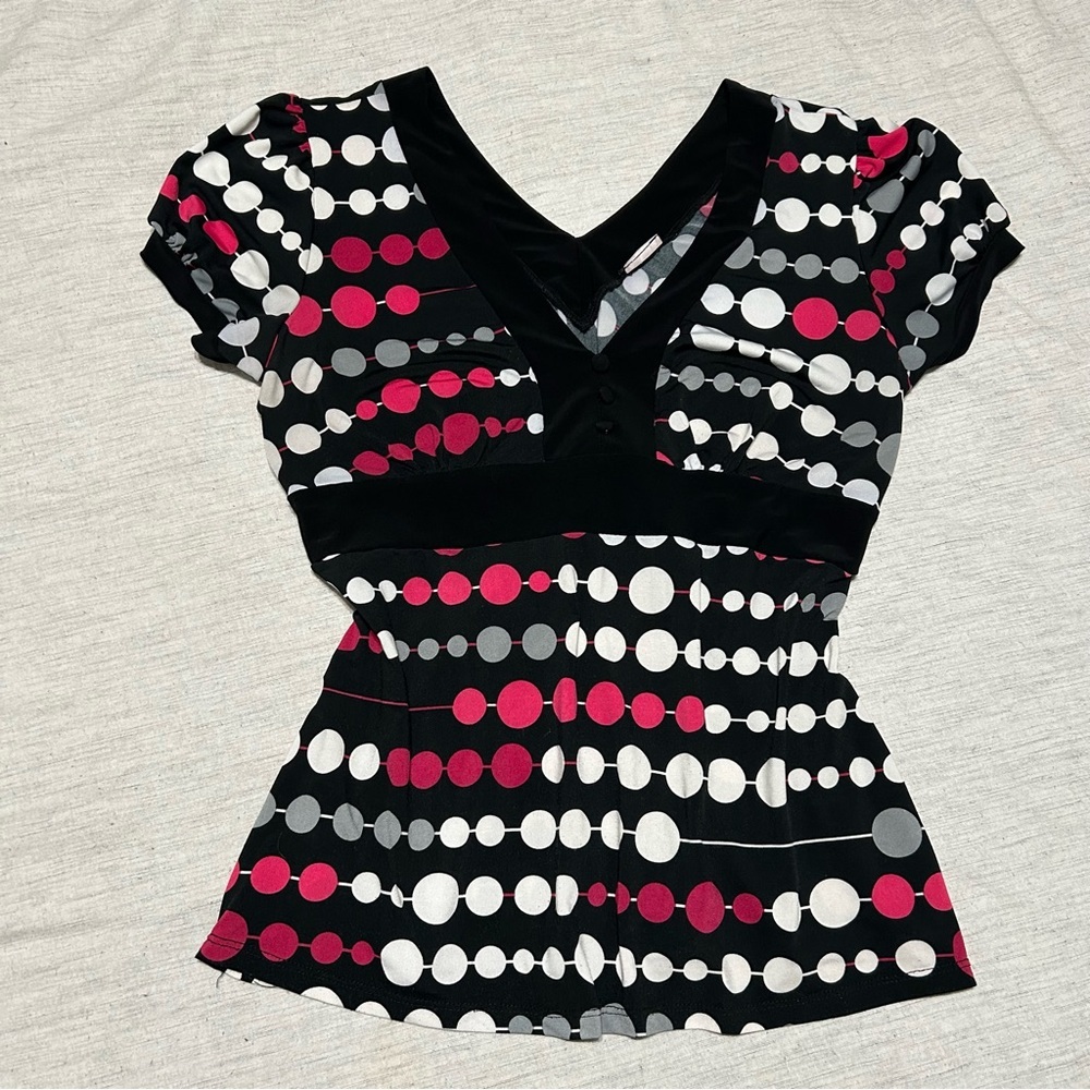 Stylish Women's Polka Dot Top